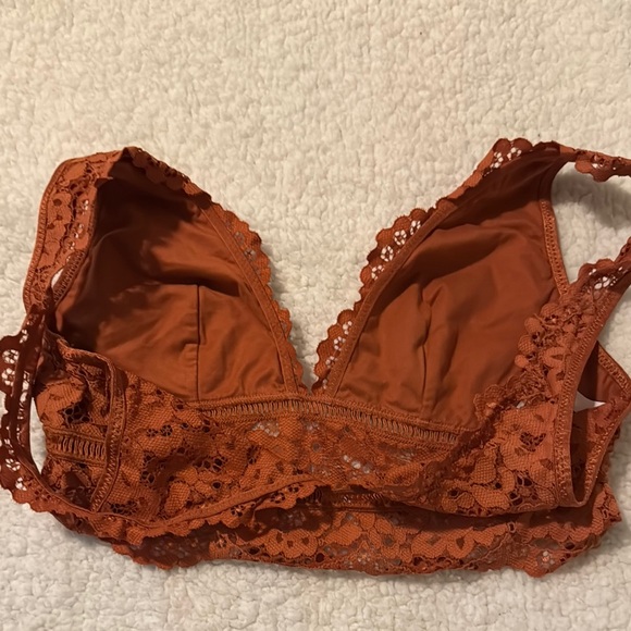 Victoria's Secret Lace Bralette in Rust - Picture 3 of 3